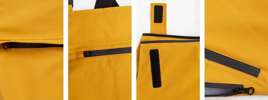 mens waterproof  windproofski pants detail