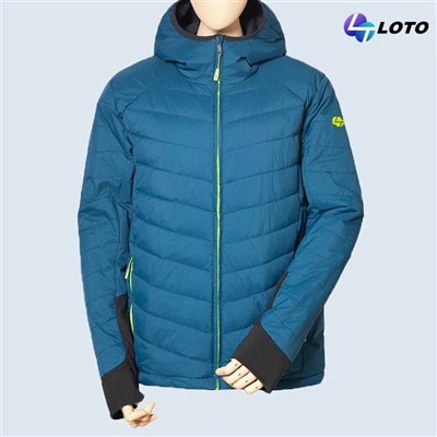 Herren-Pufferjacke mit Kapuze